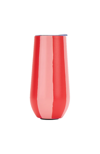 Sparkling Flute Stainless - Red Stripe
