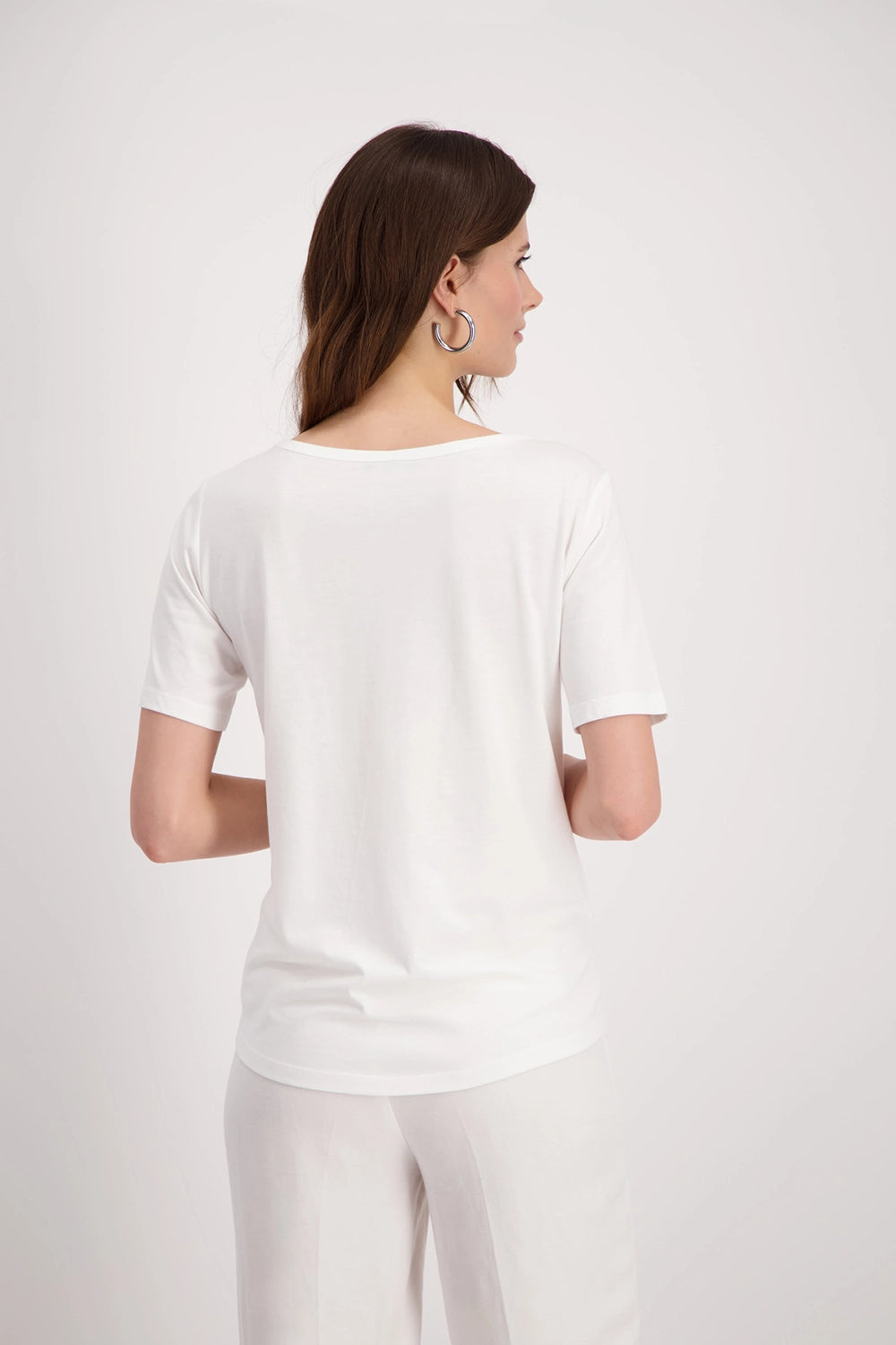 Arrivederci Decorative T-Shirt - White Marble