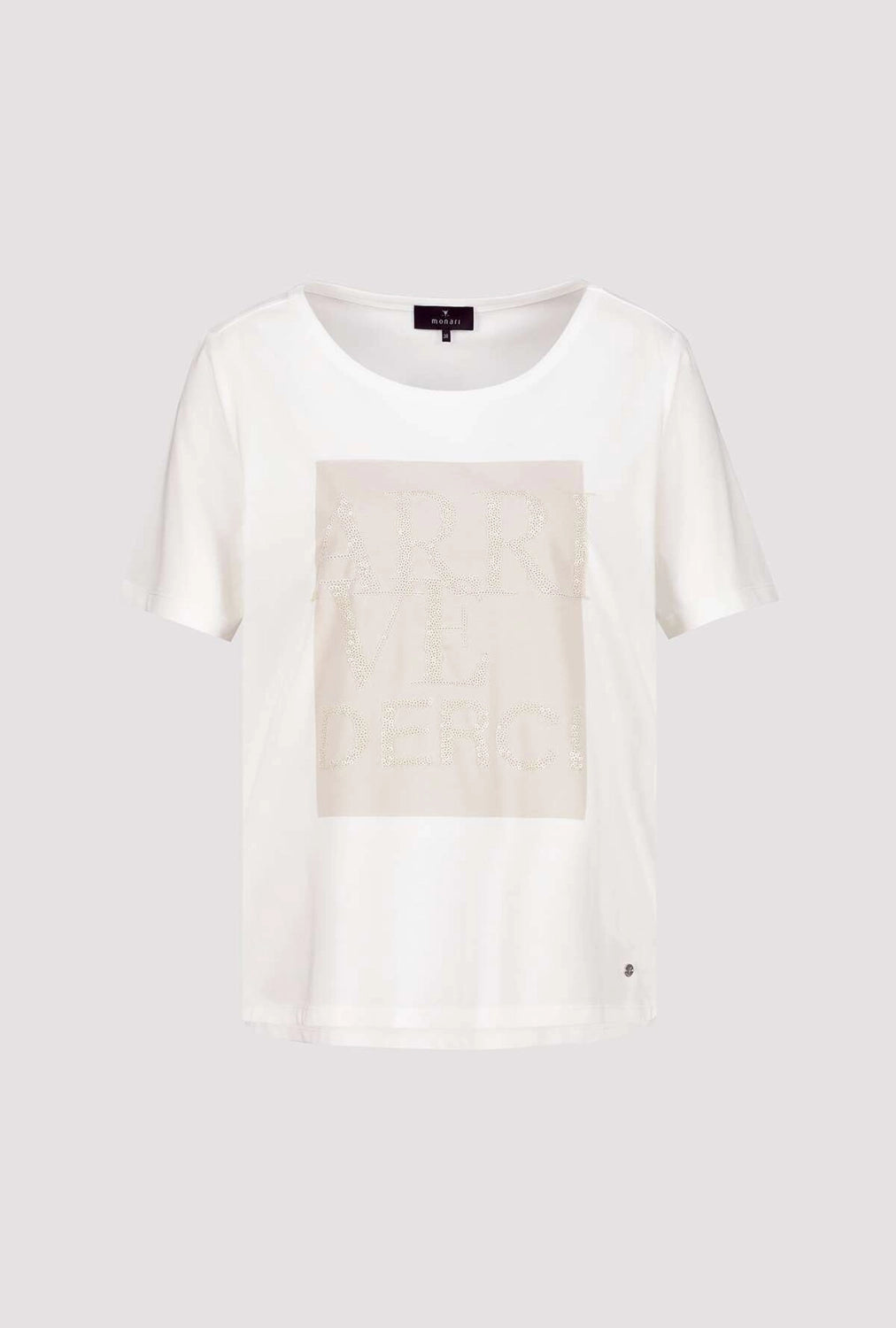 Arrivederci Decorative T-Shirt - White Marble