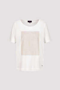 Arrivederci Decorative T-Shirt - White Marble