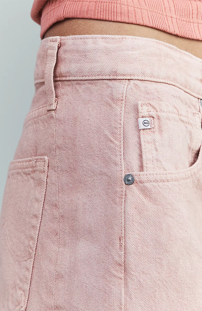 Hattie Crop Jeans - Sparkling Rose