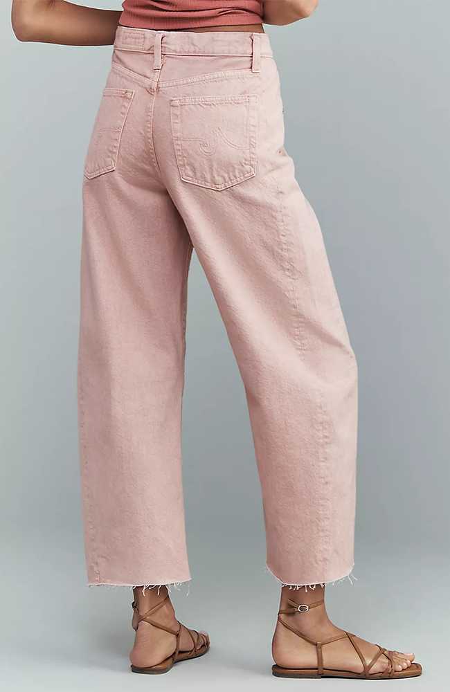 Hattie Crop Jeans - Sparkling Rose