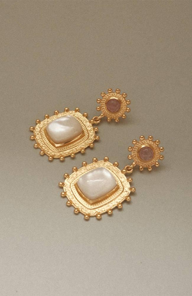 Nellie Earrings - Gold