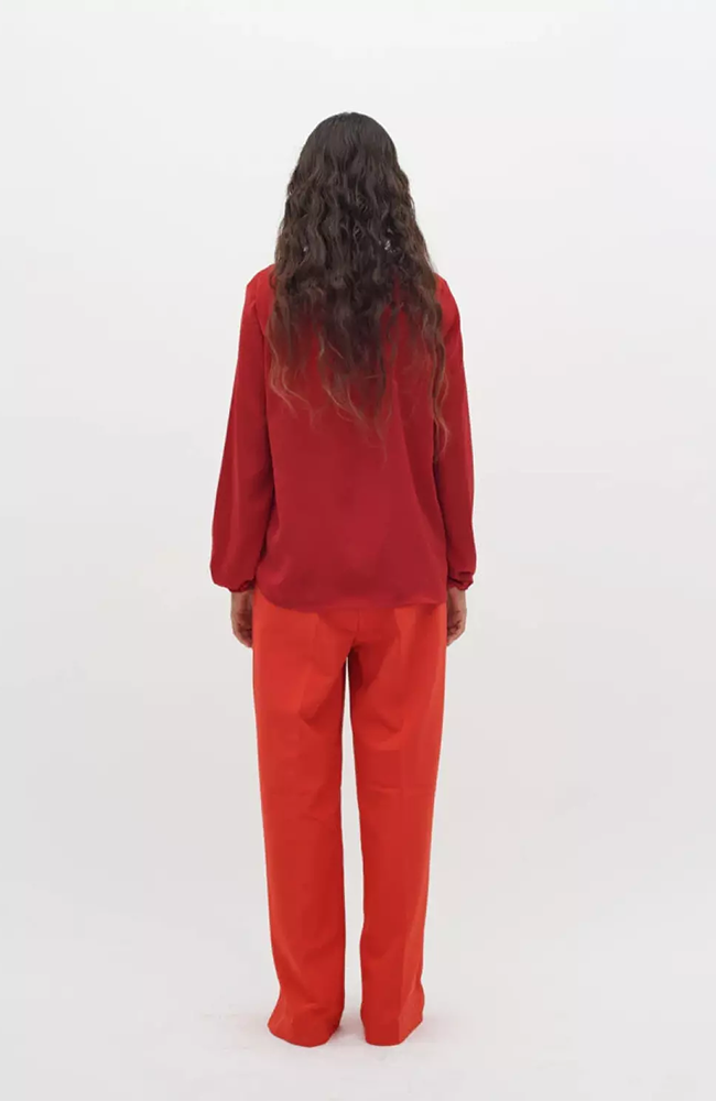 RindaIW Blouse - True Red