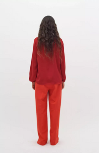 RindaIW Blouse - True Red