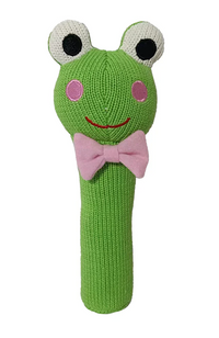 Hand Made Rattle - Frog