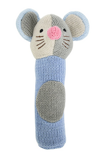 Hand Made Rattle - Mouse