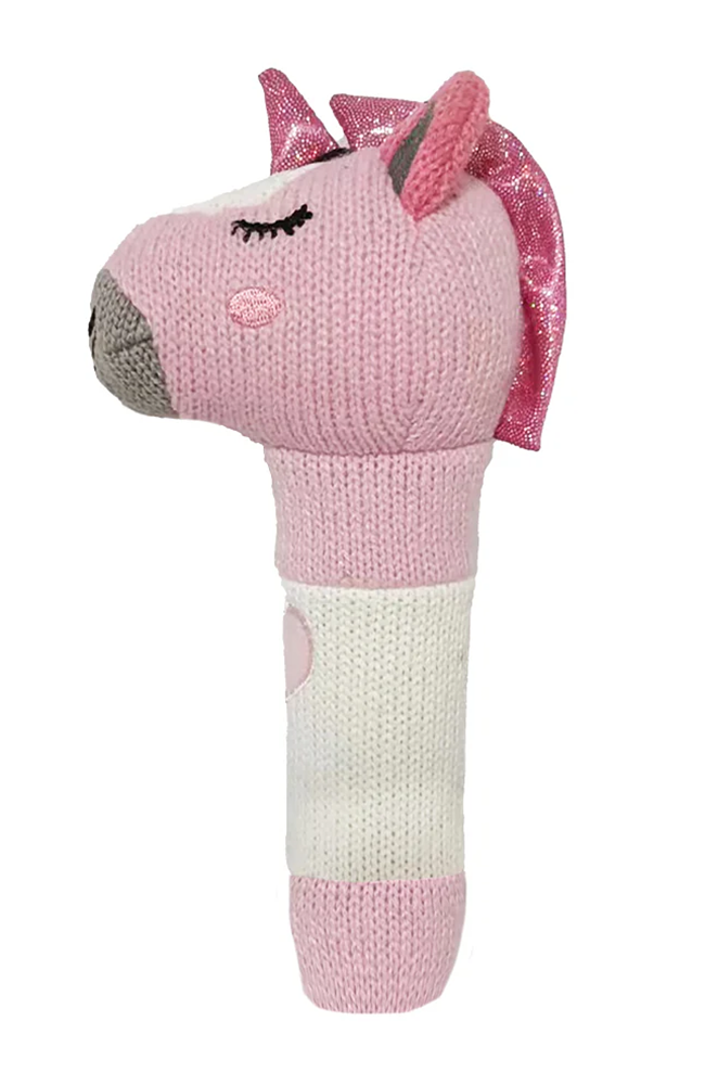 Hand Made Rattle - Unicorn