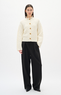 Zoeh Barrel Pant - Black