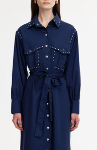 Ashley Dress - Indigo