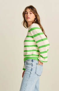 Striped Pullover - Green