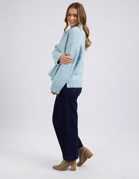 Pepper Knit - Light Blue