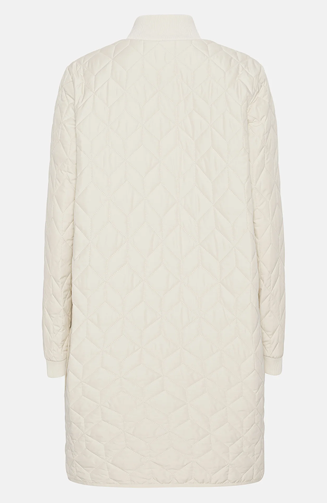 Long Quilt Coat - Sand