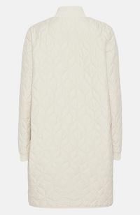 Long Quilt Coat - Sand