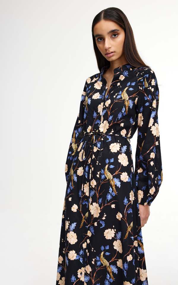 Posy Dress - Night Garden