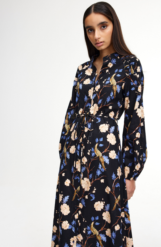 Posy Dress - Night Garden