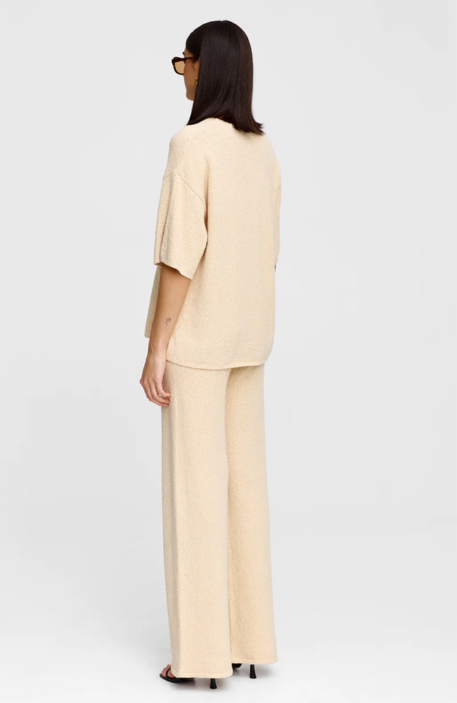 Camden Knit Tee - Natural