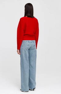 Montana Cardigan - Cherry