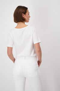 Arrivederci Decorative T-Shirt - White Green