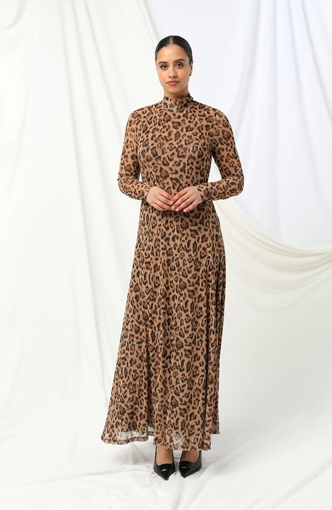 Nora Maxi Dress - Animal