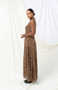 Nora Maxi Dress - Animal