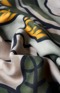 Printed Wild Floral Scarf