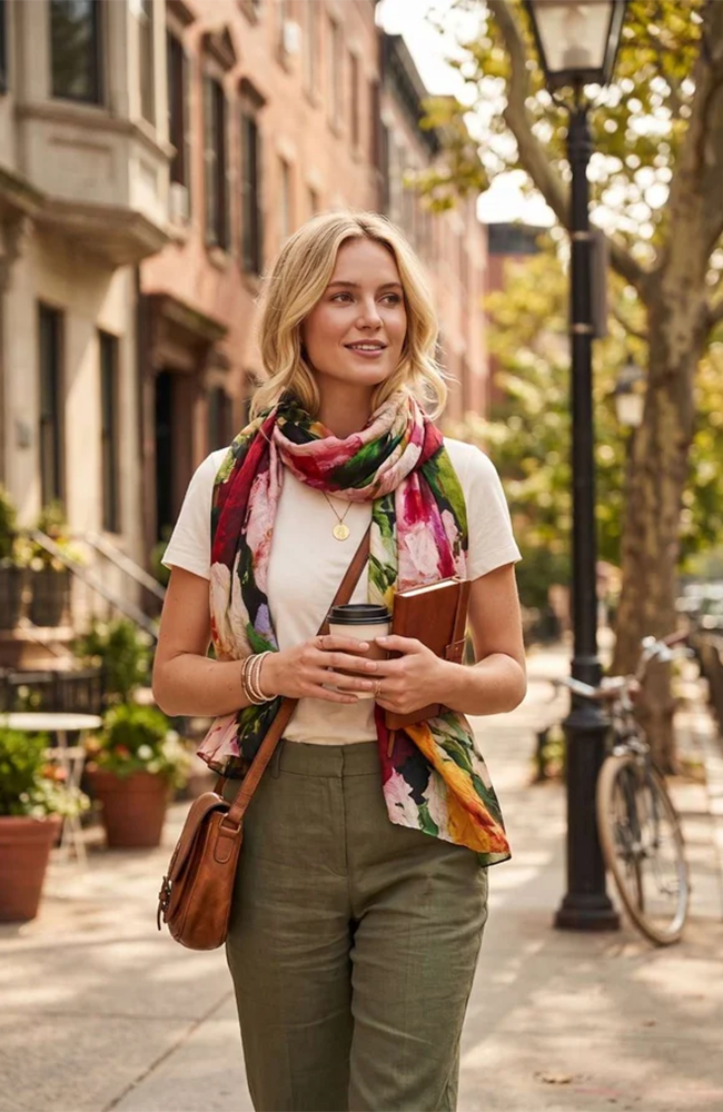 Silk Scarf - Ruth