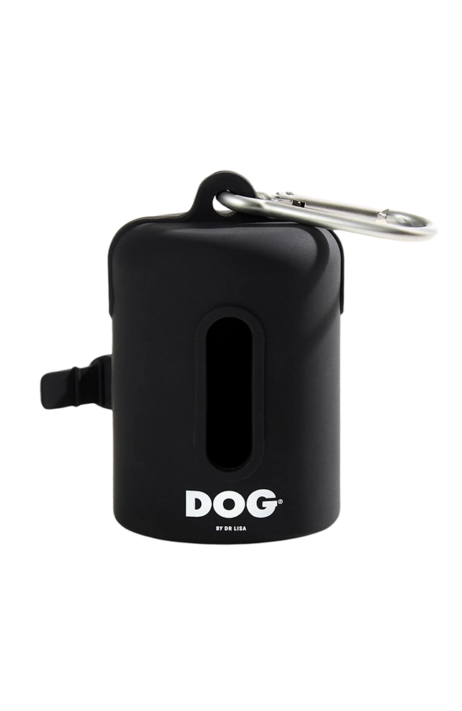 DOG Poo Bag Holder - Black