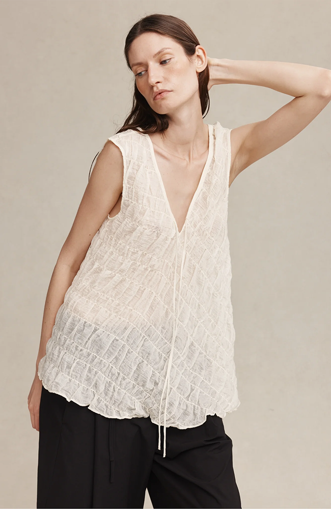 Blanche Top - Ivory
