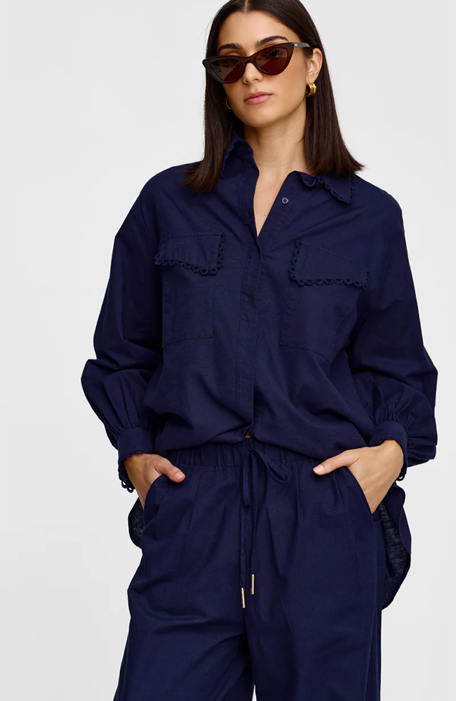 Laurel Shirt - Midnight