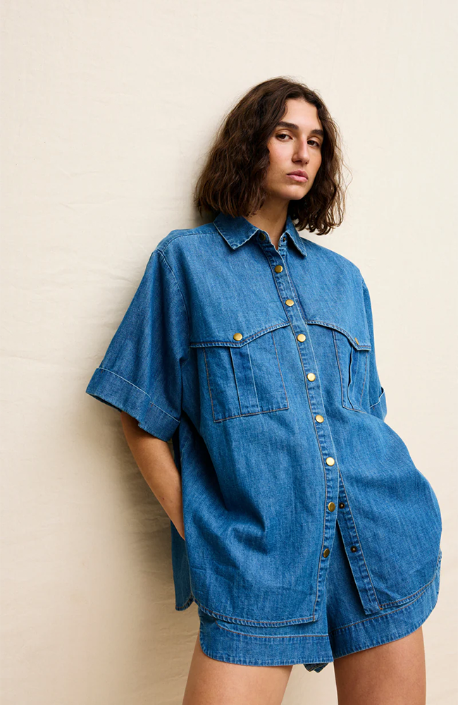 Bella Shirt - Denim