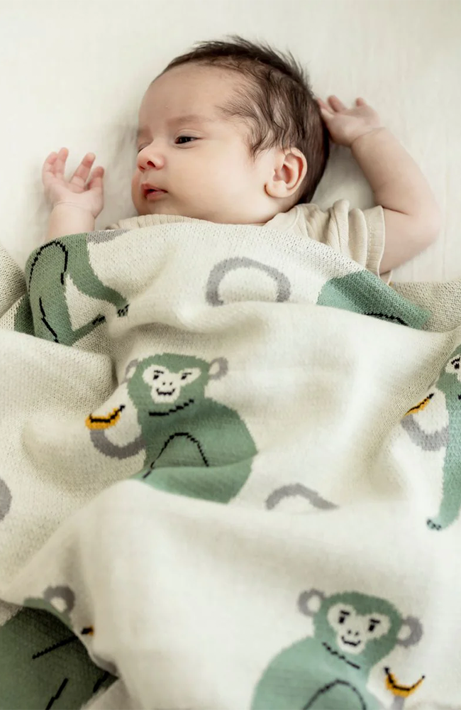 Baby Blanket - Max Monkey