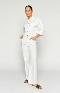 Dara Deluxe Jeans - White