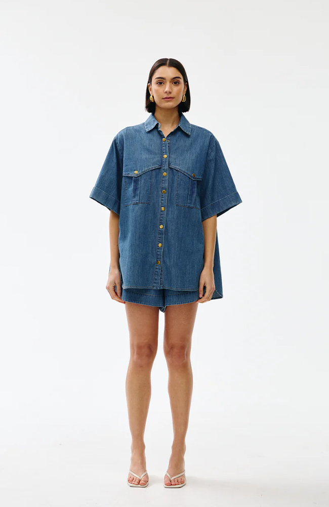 Bella Shirt - Denim