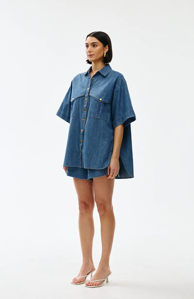 Bella Shirt - Denim