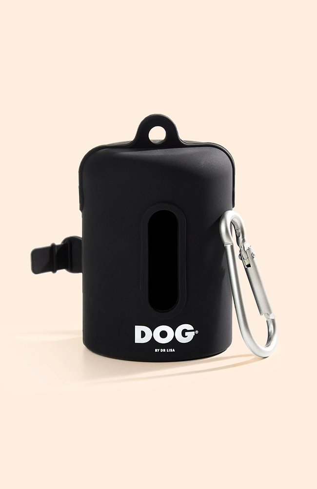 DOG Poo Bag Holder - Black