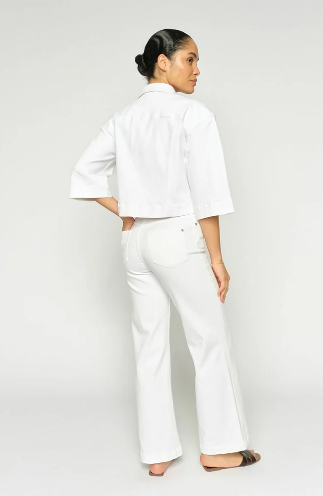 Dara Deluxe Jeans - White