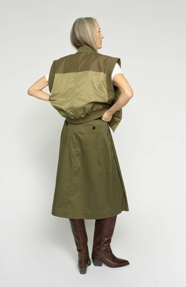 Koda Billie Skirt - Olive Night