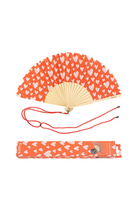 Hand Fan w/ Gift Box - Heart