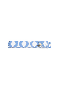 Hand Fan w/ Gift Box - Blue Prints