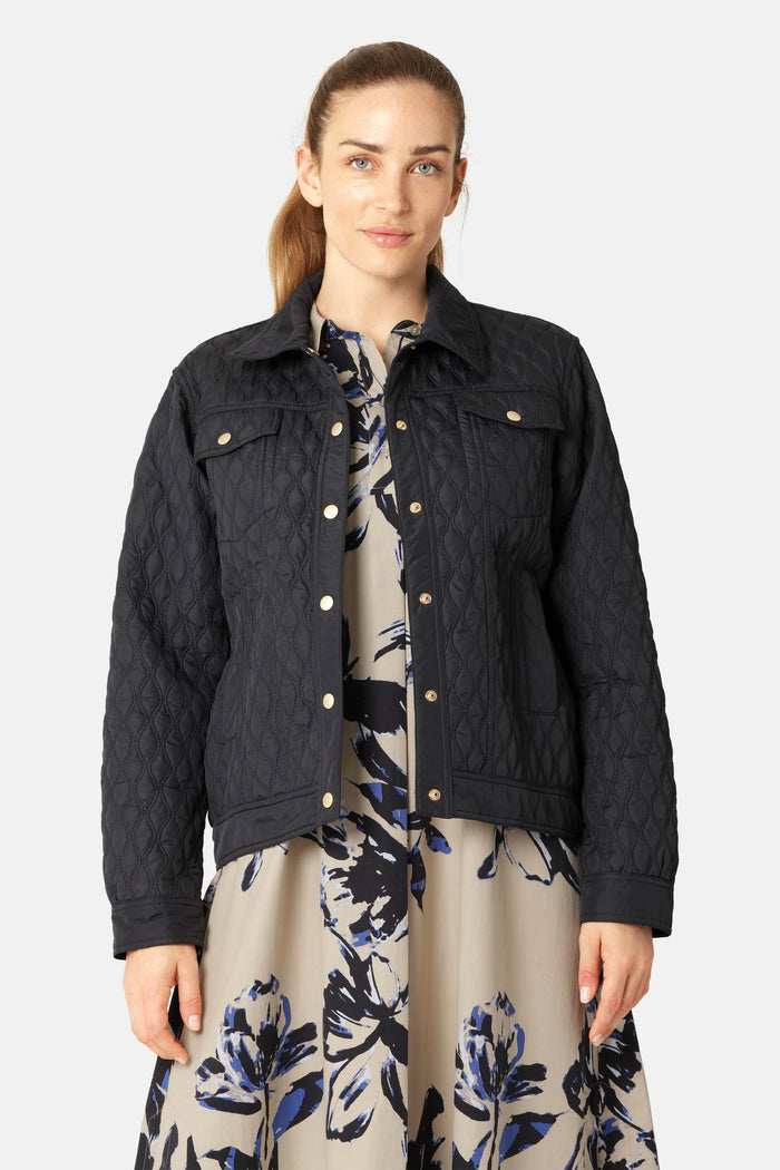Quilt Jacket - Indigo