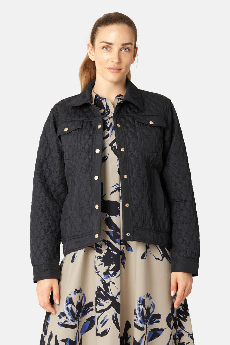 Quilt Jacket - Indigo
