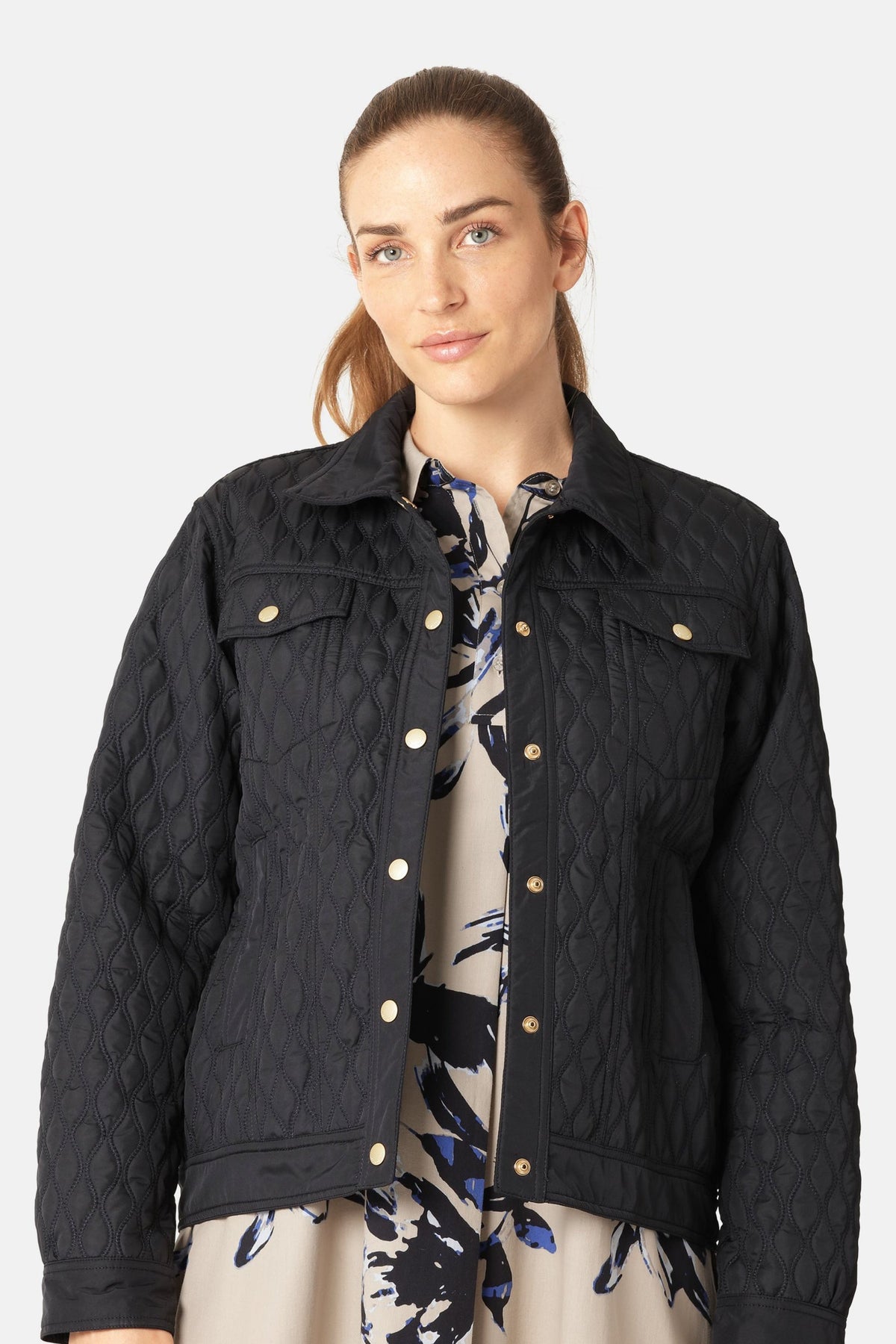 Quilt Jacket - Indigo