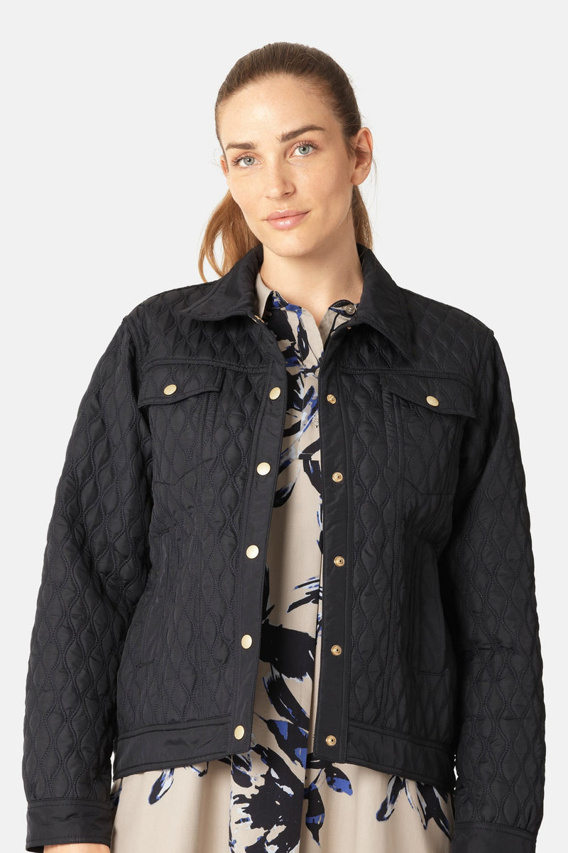 Quilt Jacket - Indigo