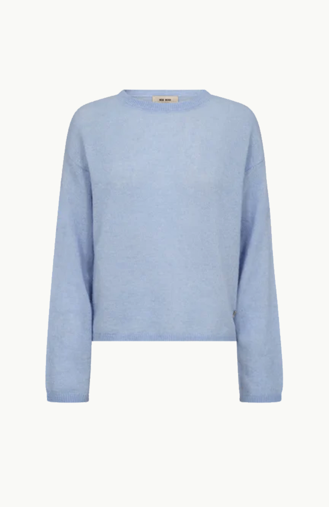 Mape O-Neck Knit - Brunnera Blue