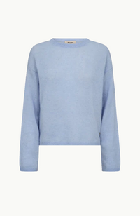 Mape O-Neck Knit - Brunnera Blue