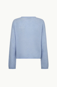 Mape O-Neck Knit - Brunnera Blue