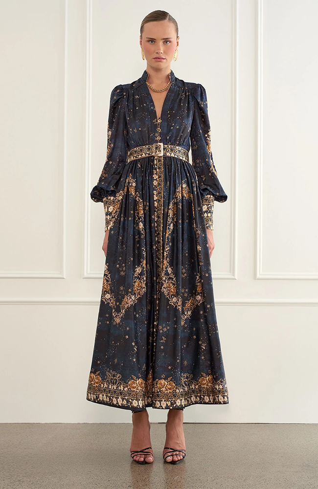 Andromeda Juniper Dress - Multi