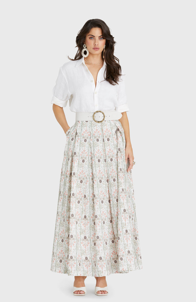 Annette Maxi Skirt - Amaryliss Print