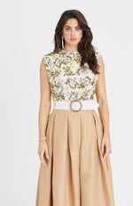 Klara Top - Clementine Print